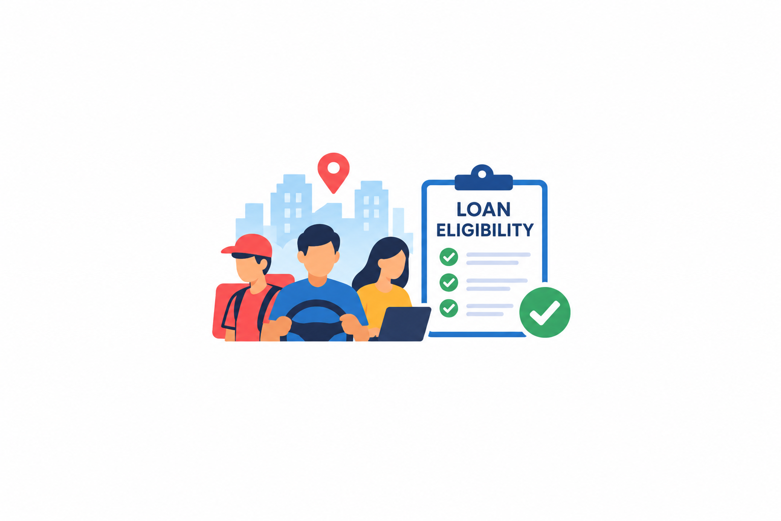 Loan eligibility for gig workers in Tier-2 cities – Vizzve guide to loan requirements, income proof, and credit checks.